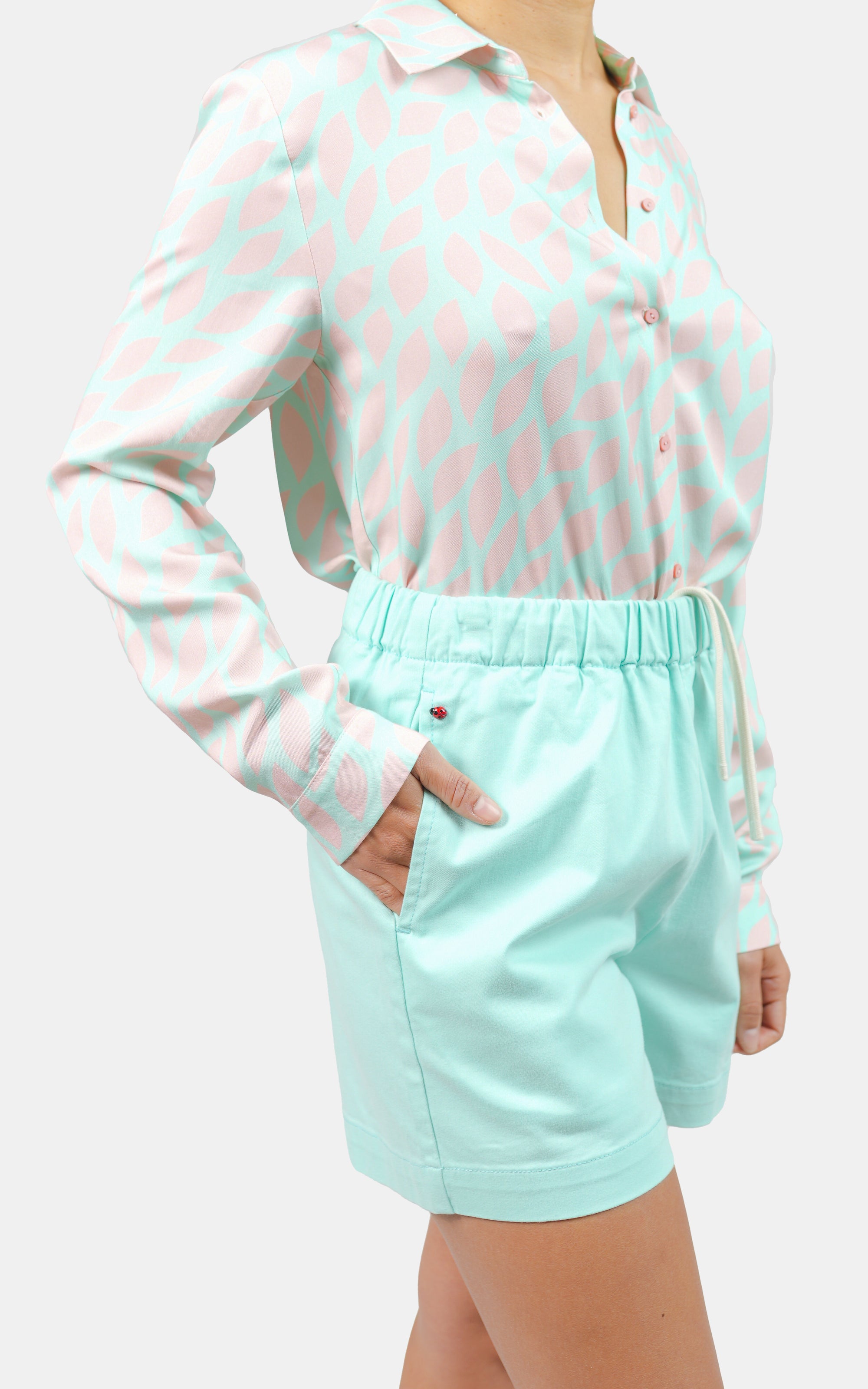 Short ample court ABBY menthe