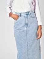AMBER blue long skirt