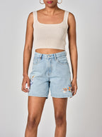 Short en jean ANON EMBRO