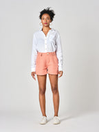 Short court taille haute safran AXELLE