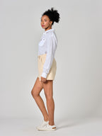 Short court taille haute sand AXELLE