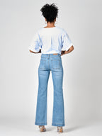 BELLA blue bootcut jeans