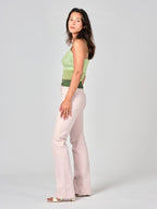 BELLA pink bootcut jeans