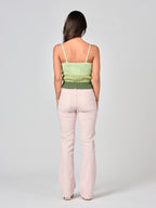 BELLA pink bootcut jeans