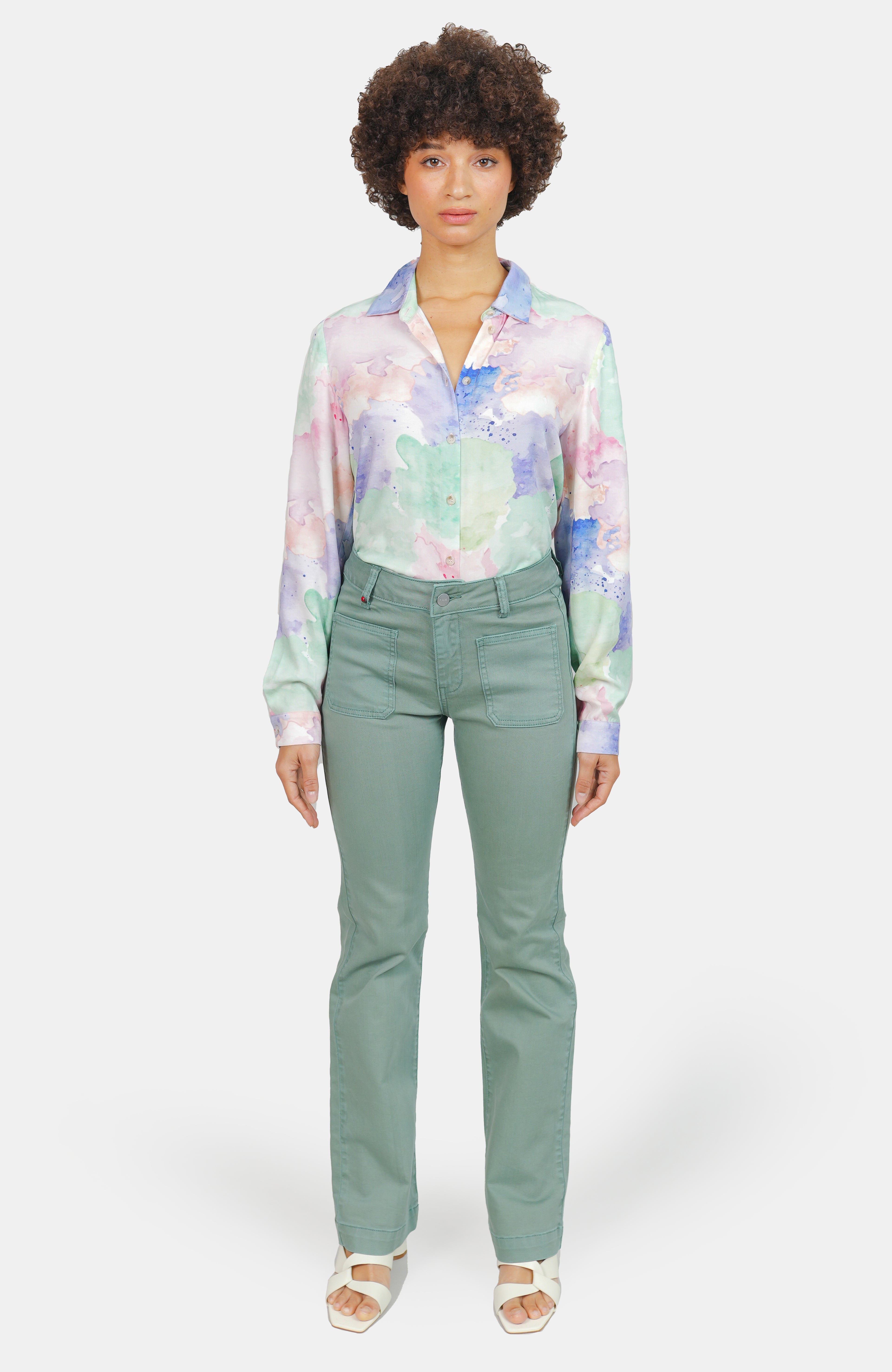 Chemise à motifs Pastel B HELENE