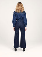 Indigo flared jeans FAUVE
