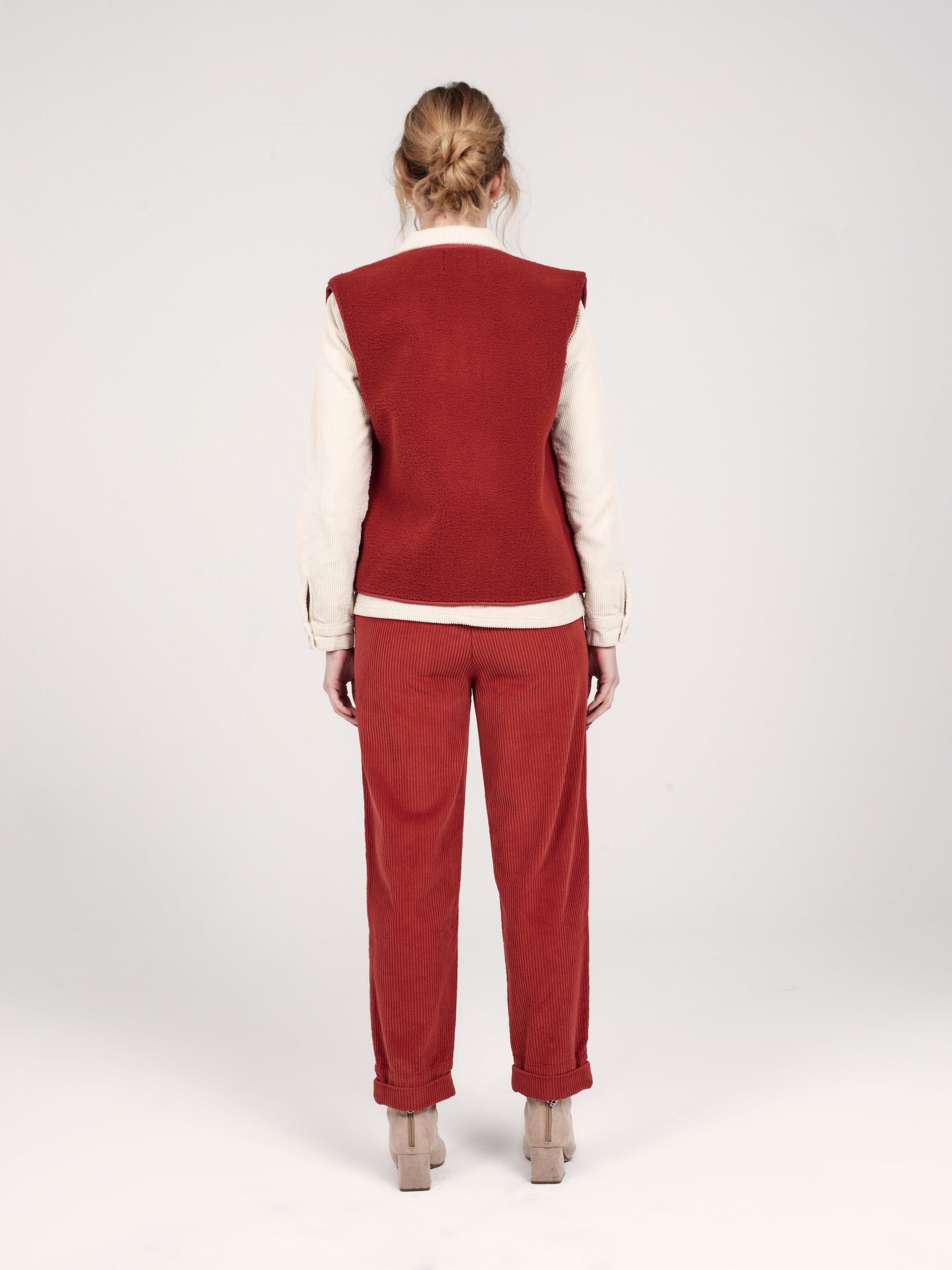 Veste sans manches VITA brick