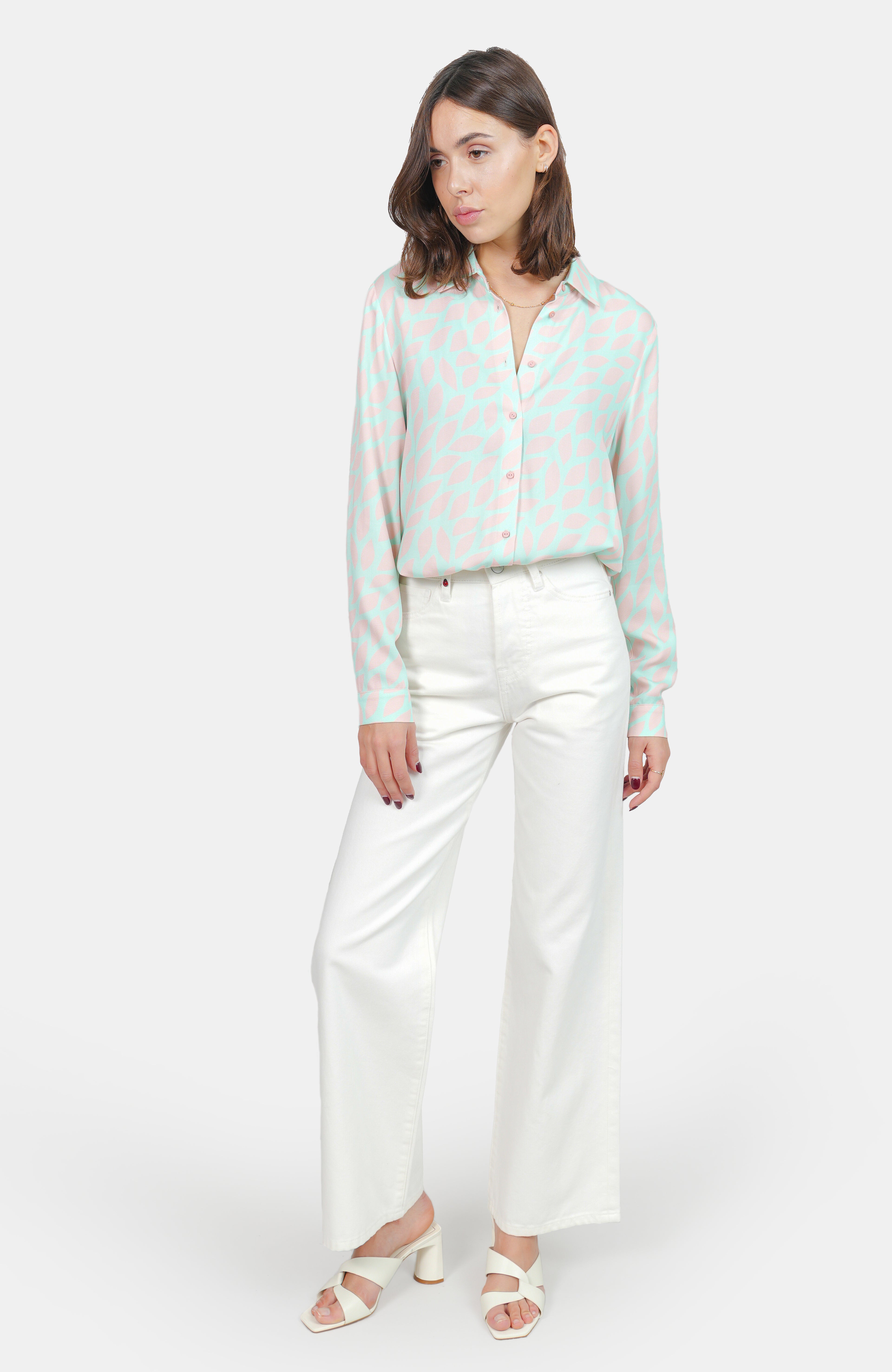 Chemise à motifs Pastel D HELENE