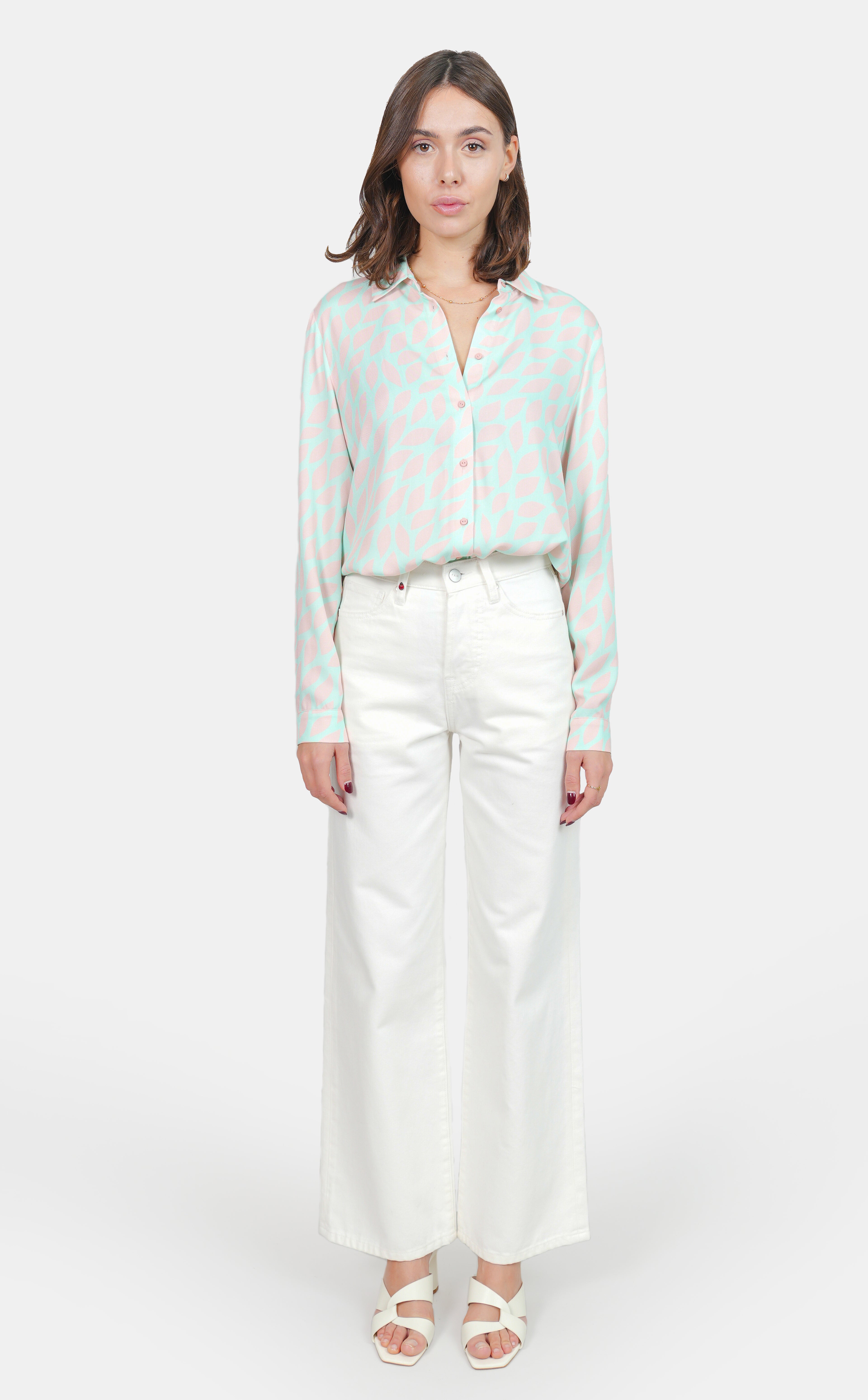 Chemise à motifs Pastel D HELENE