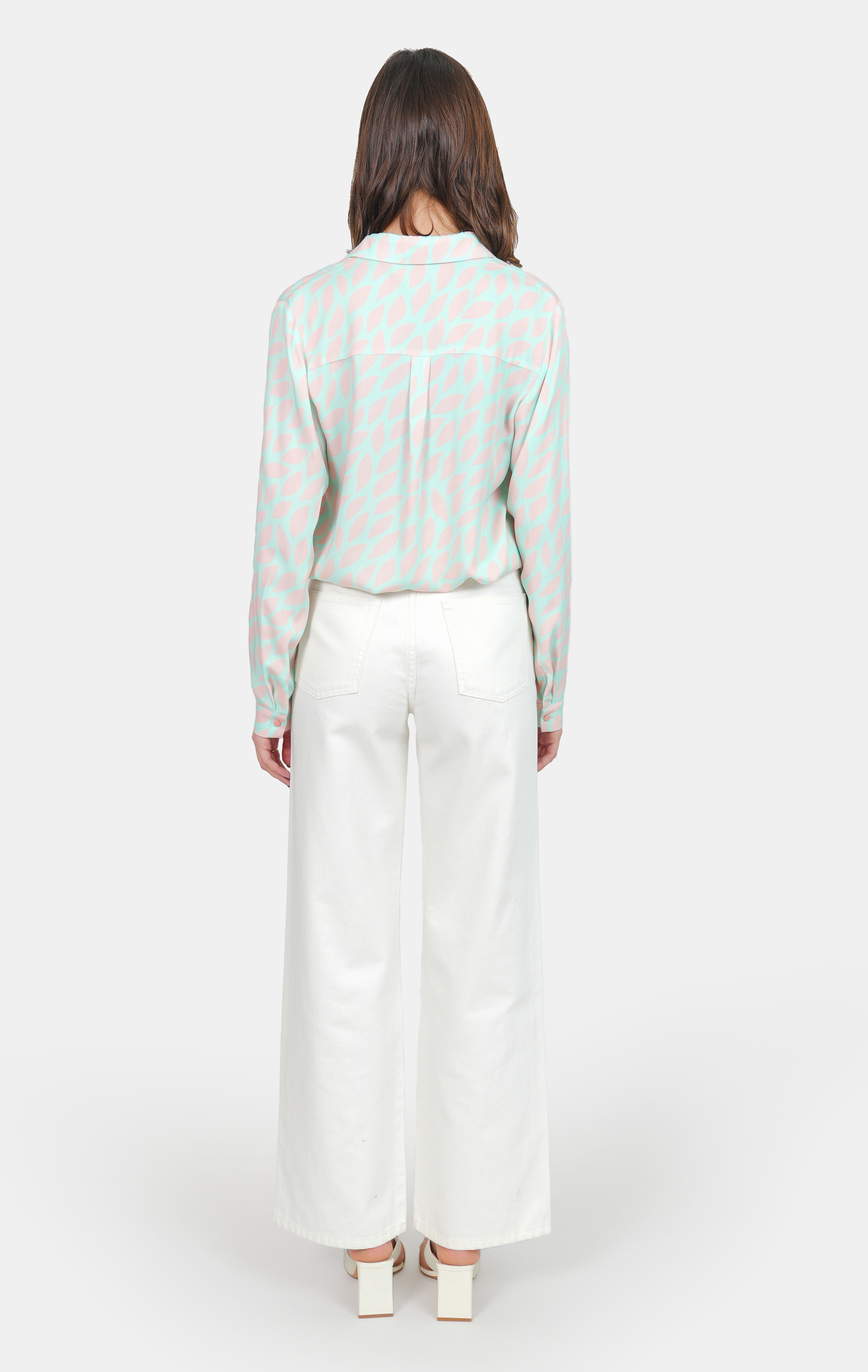Chemise à motifs Pastel D HELENE