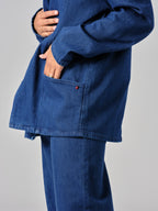 Veste en jean navy INES