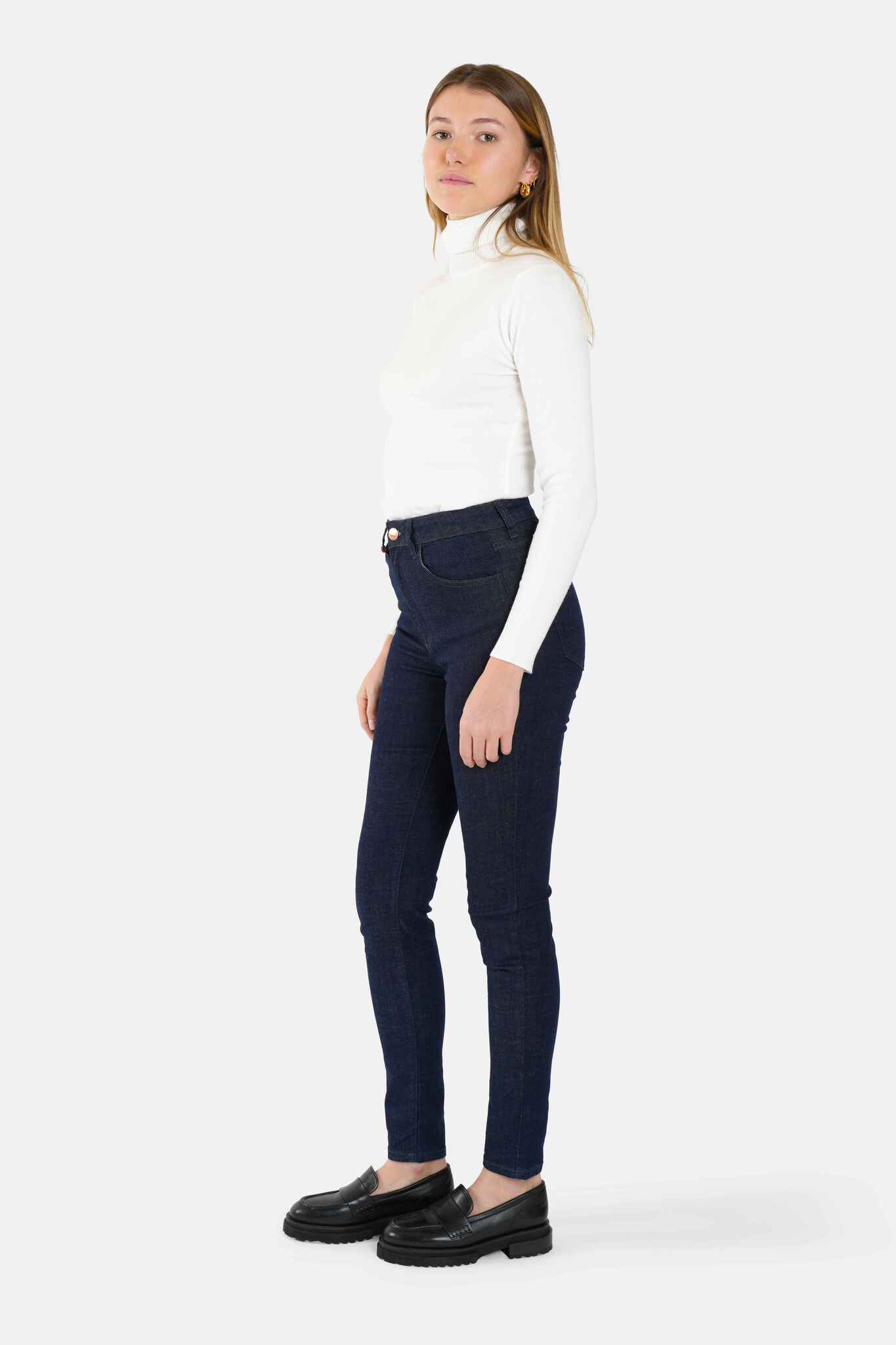 Jean skinny taille haute brut JANE