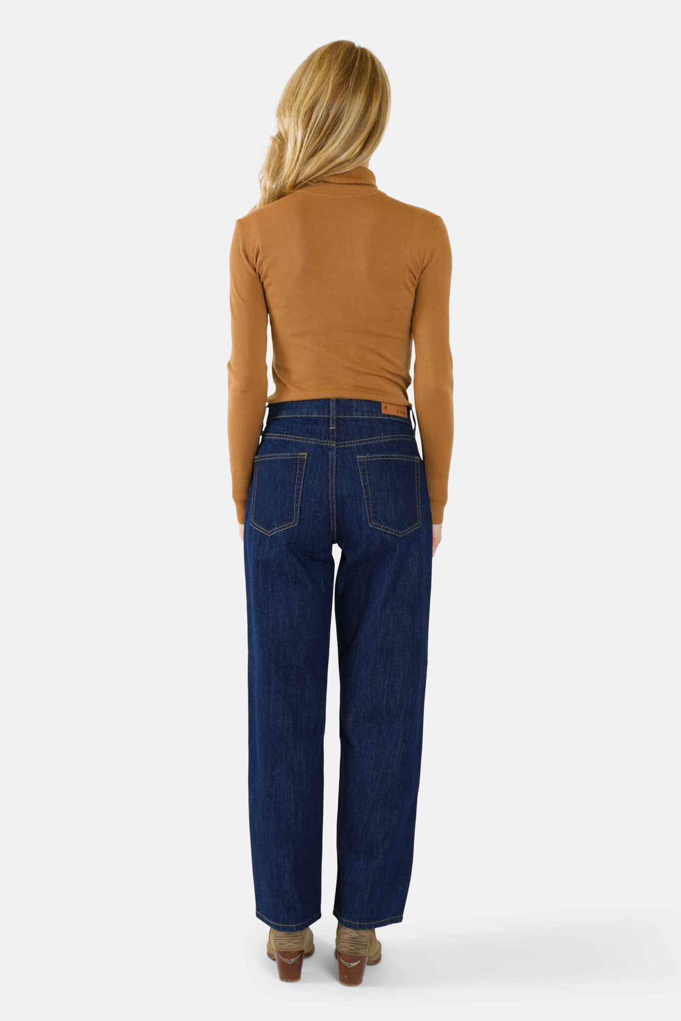 Baggy LENA indigo cotton jeans