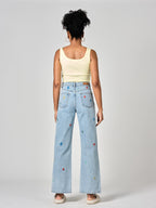 FOREST LUNA blue flared jeans