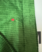 Pantalon évasé taille haute en velours FAUVE GREEN - Seconde Vie