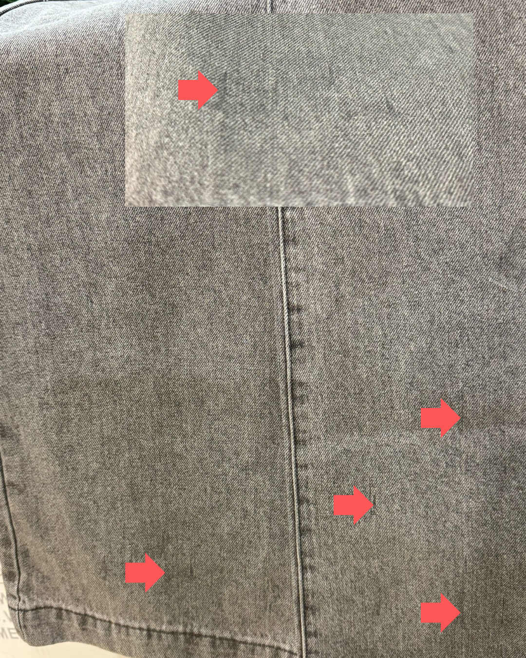 Jean large taille haute FLEURE - Seconde Vie