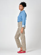 Jean boyfriend MANON LEOPARD