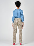 Jean boyfriend MANON LEOPARD