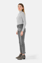 PATRICIA gray mom jeans