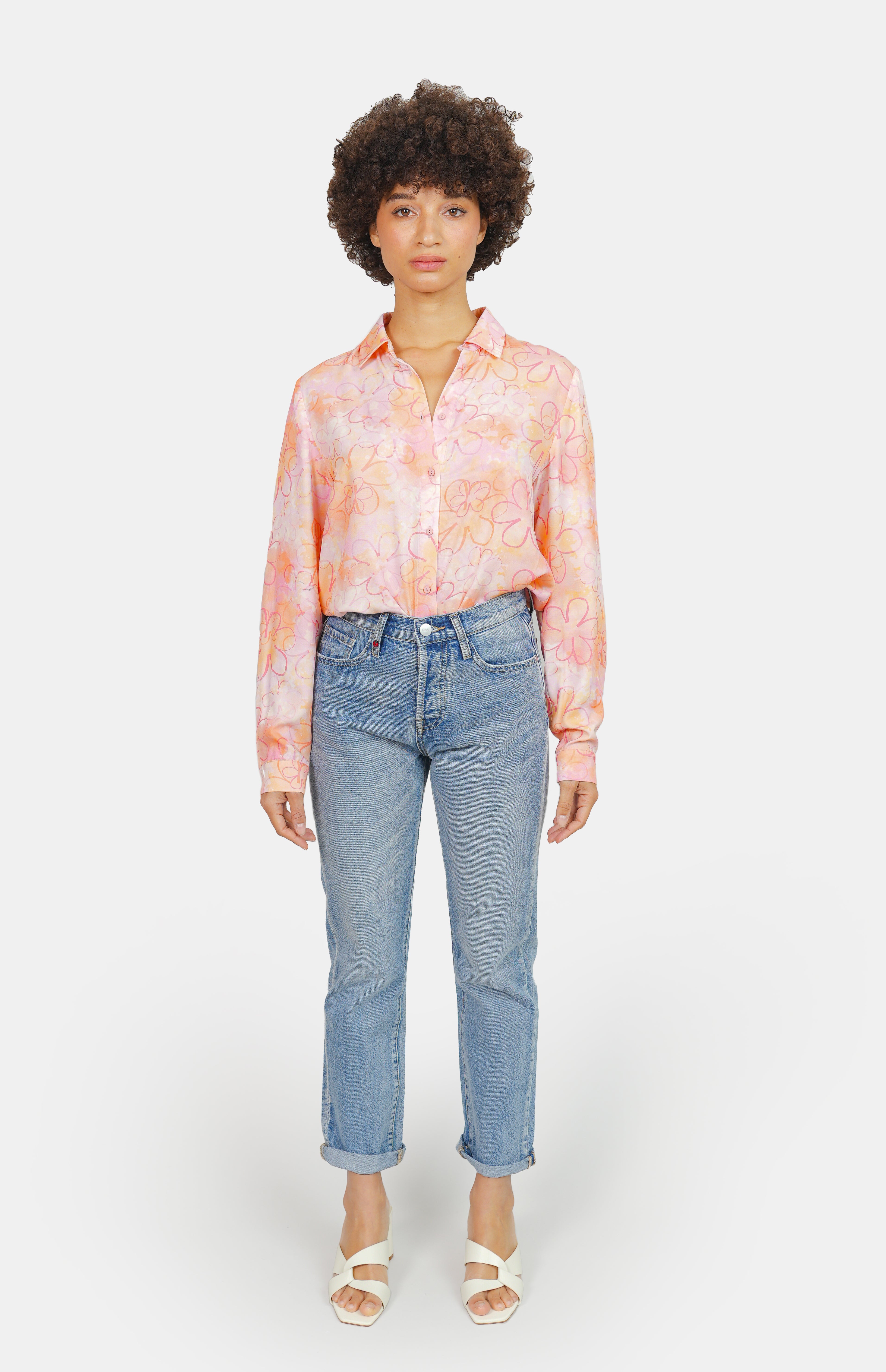 Chemise à motifs Pastel C HELENE