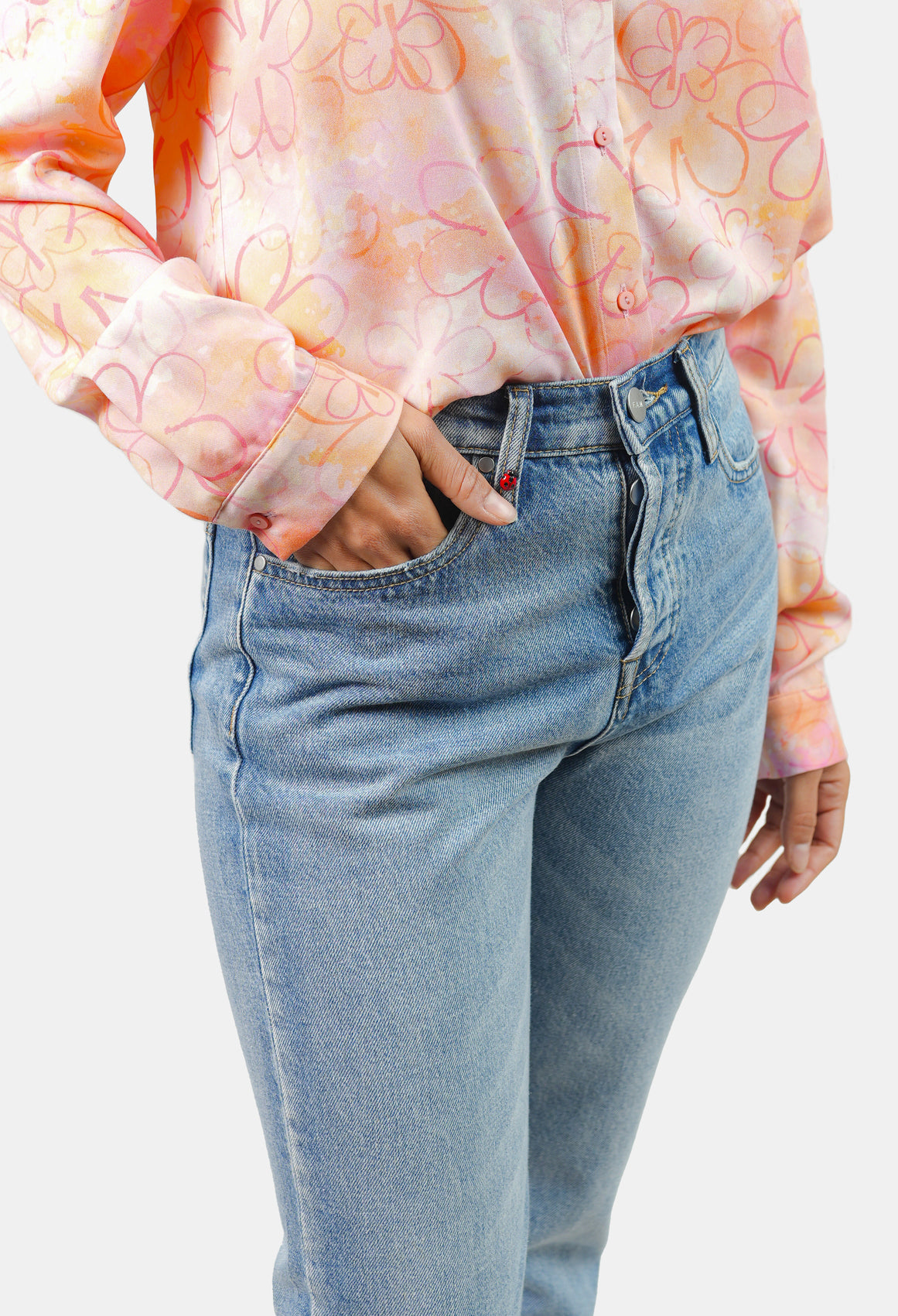 PATRICIA MFN blue mom jeans