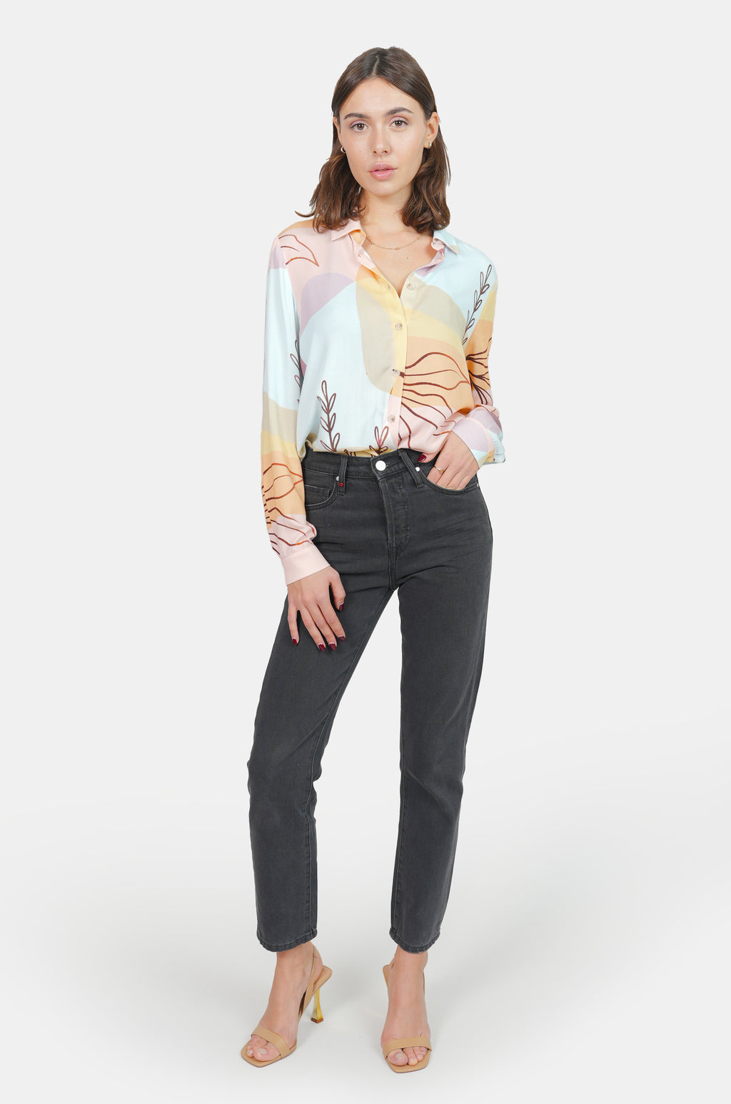 Jean mom noir PATRICIA MFN