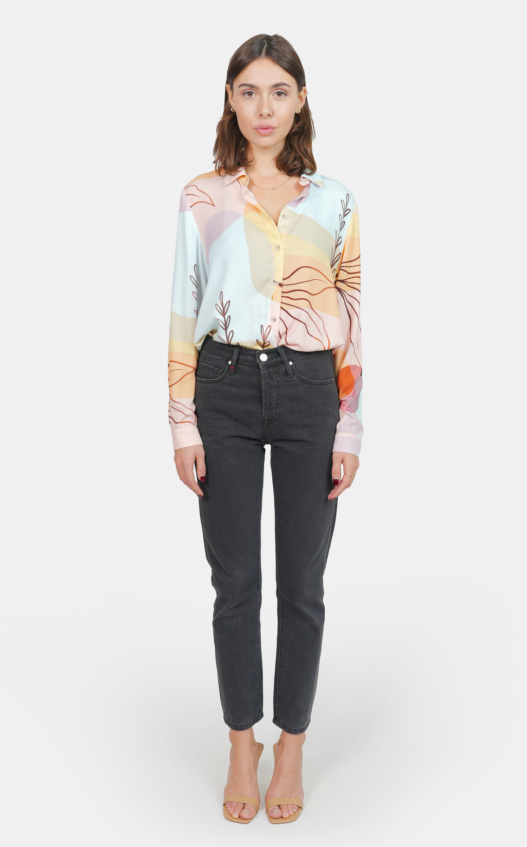 Jean mom noir PATRICIA MFN