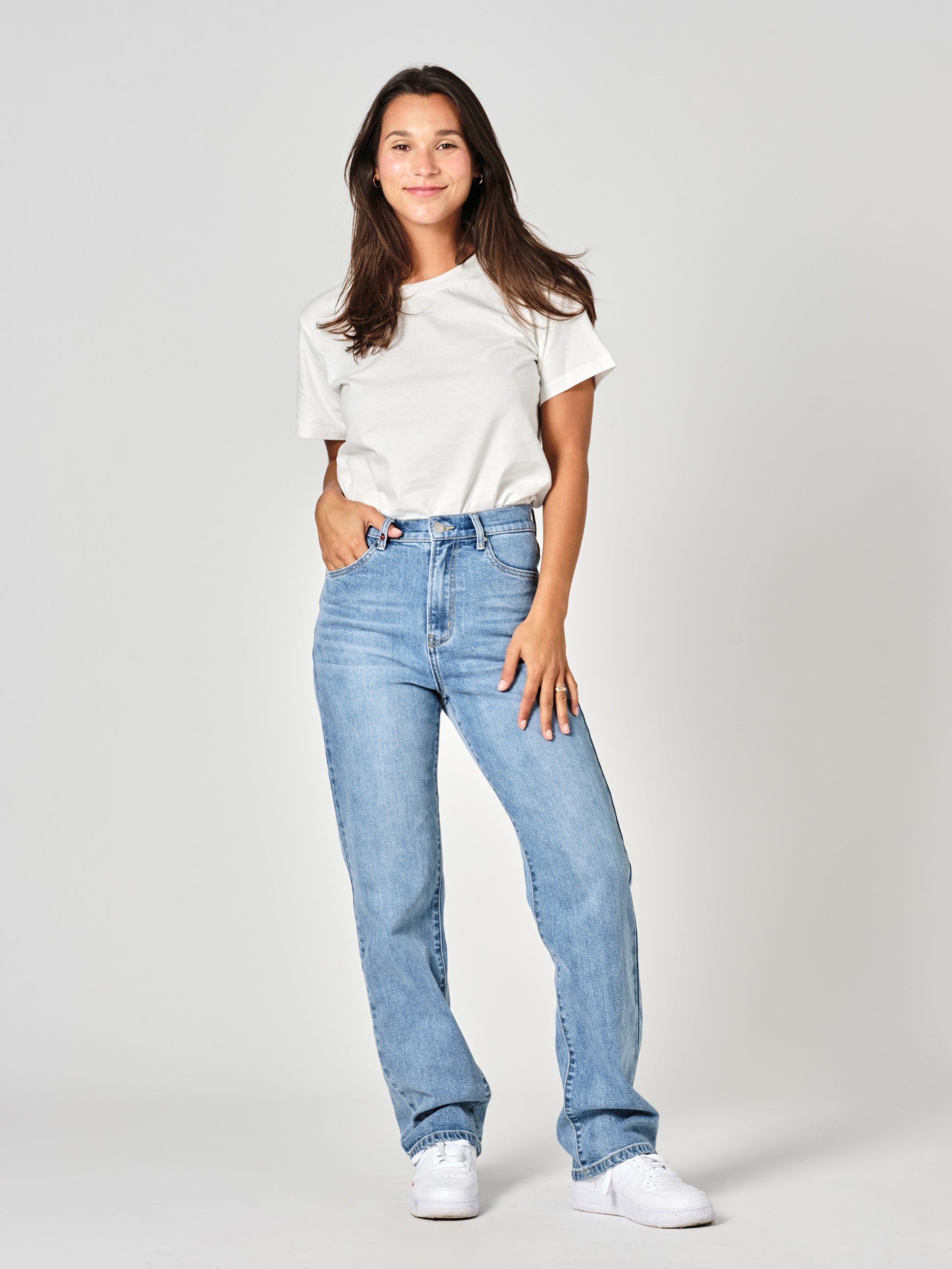 Jean droit bleu POLA LONG