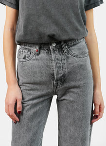 Jean droit court gris POLA