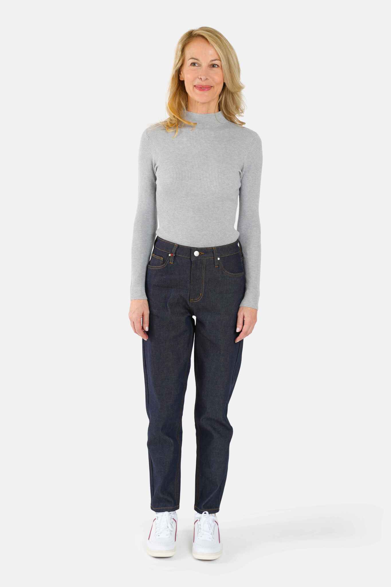 Jean Mom slim indigo POLLY