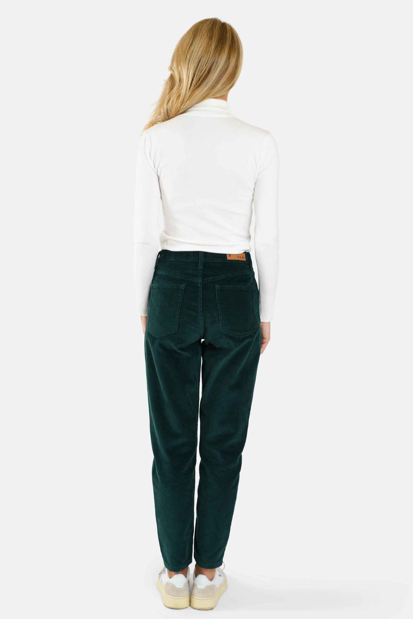 Jean Mom slim forest POLLY