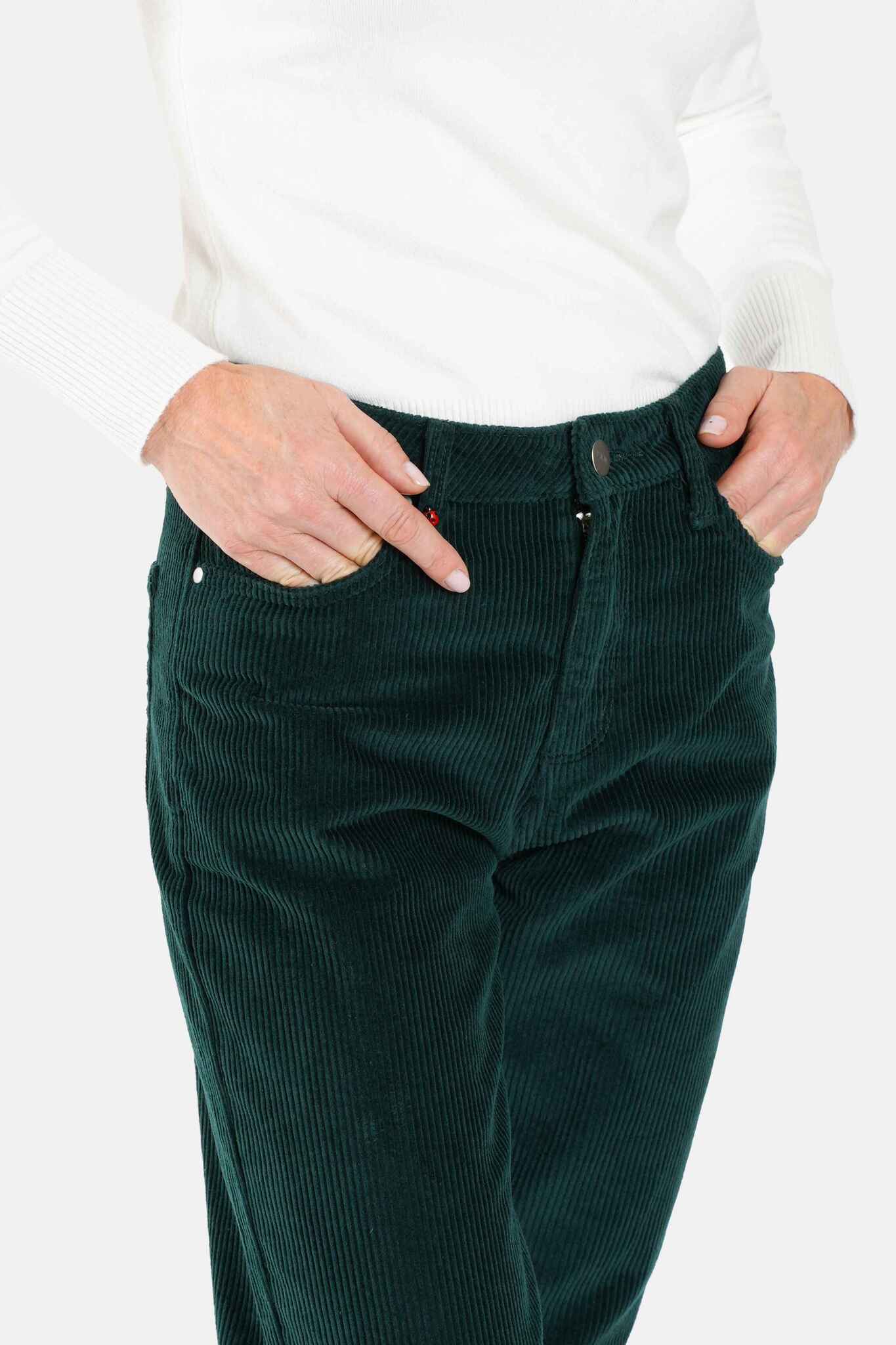 Jean Mom slim forest POLLY