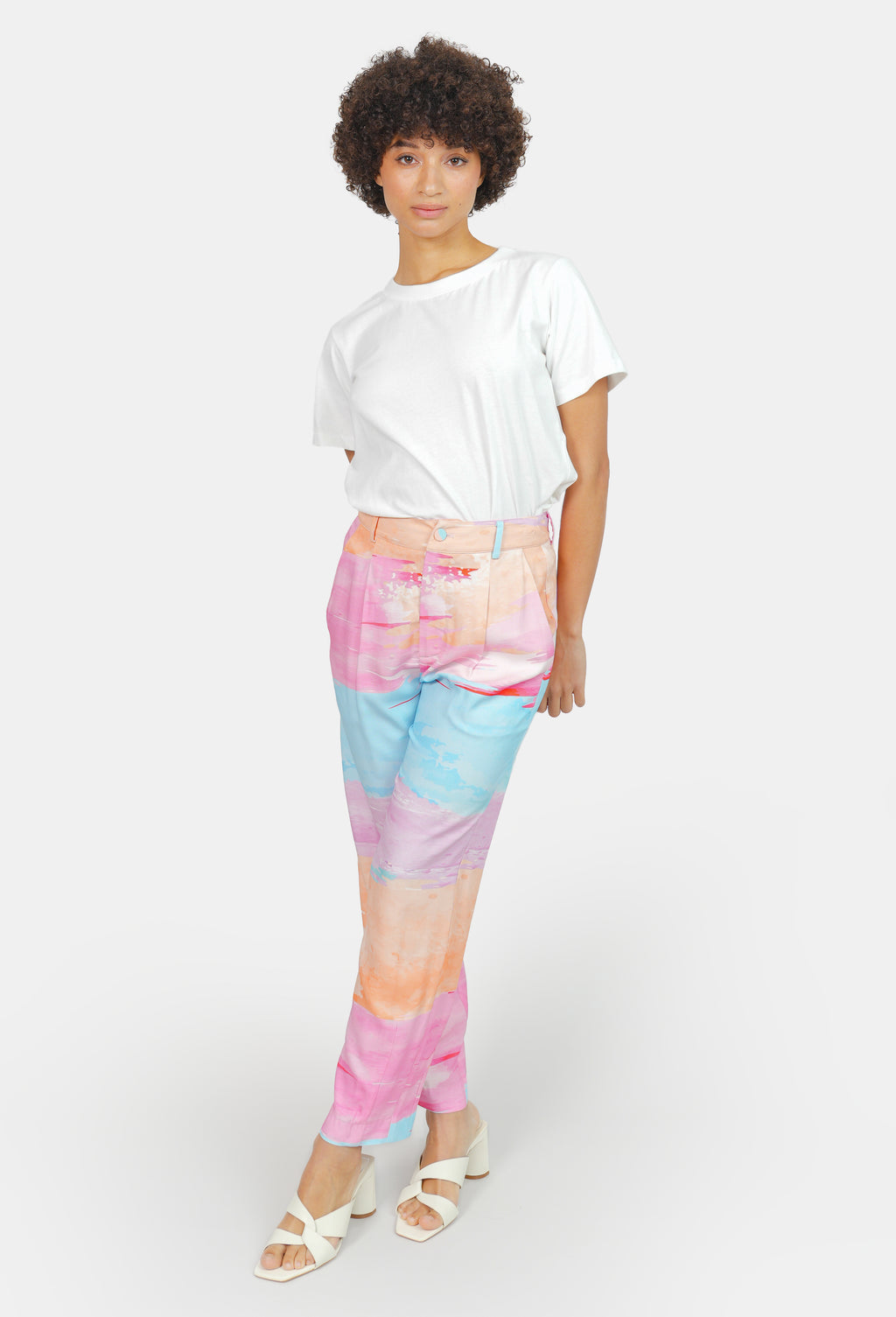 Pastel A RAFA printed pants