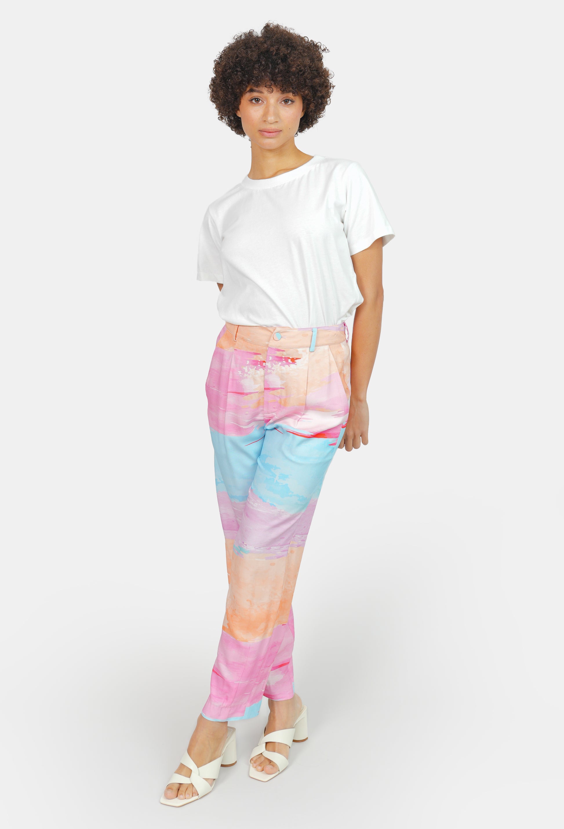 Pastel A RAFA printed pants