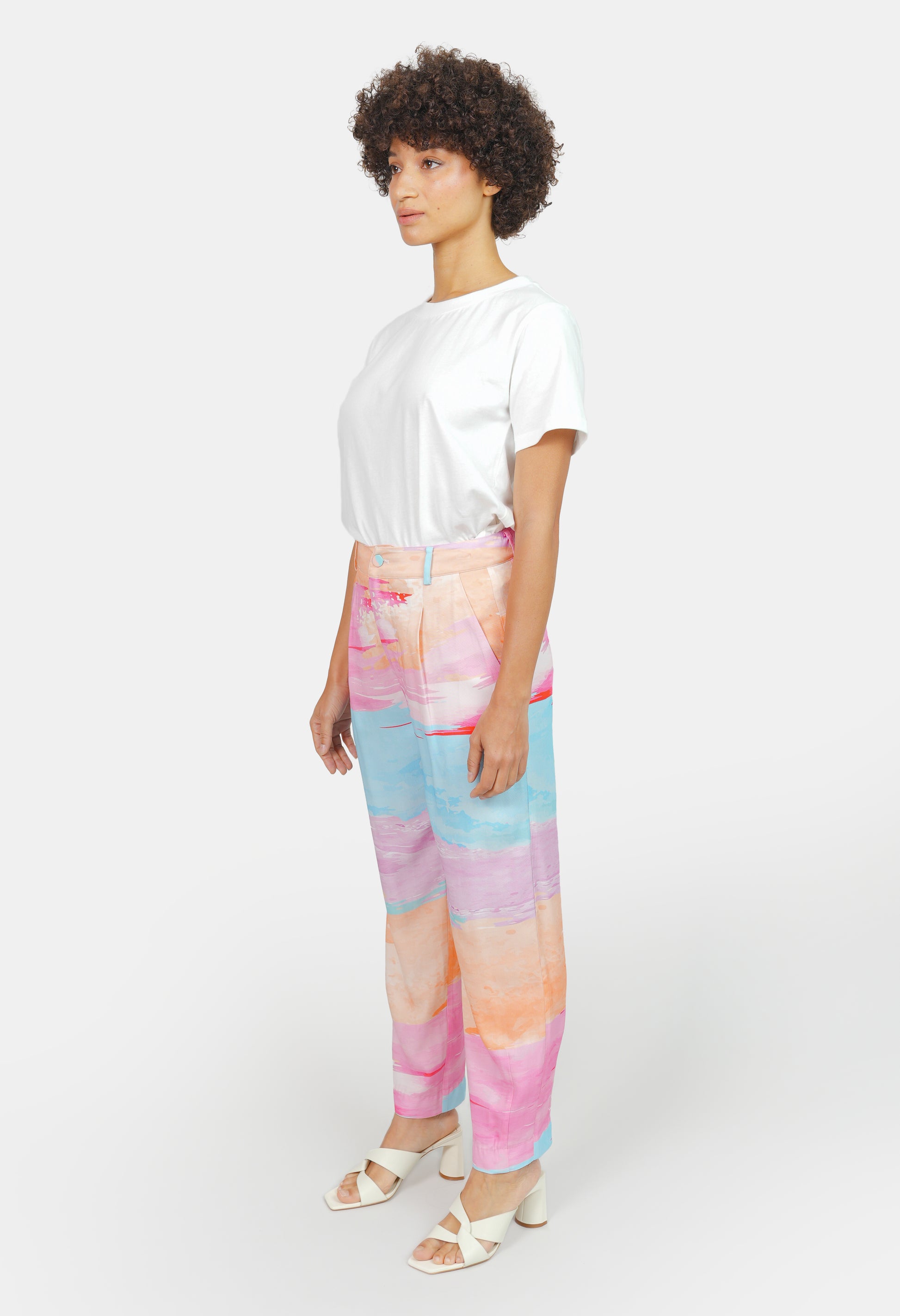 Pastel A RAFA printed pants