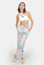Pantalon imprimé Pastel B ROSA