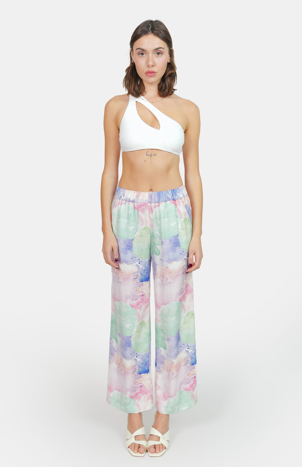 Pantalon imprimé Pastel B ROSA