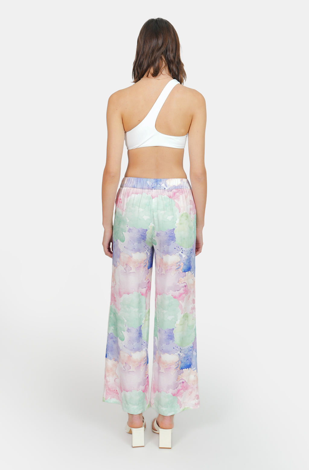 Pantalon imprimé Pastel B ROSA