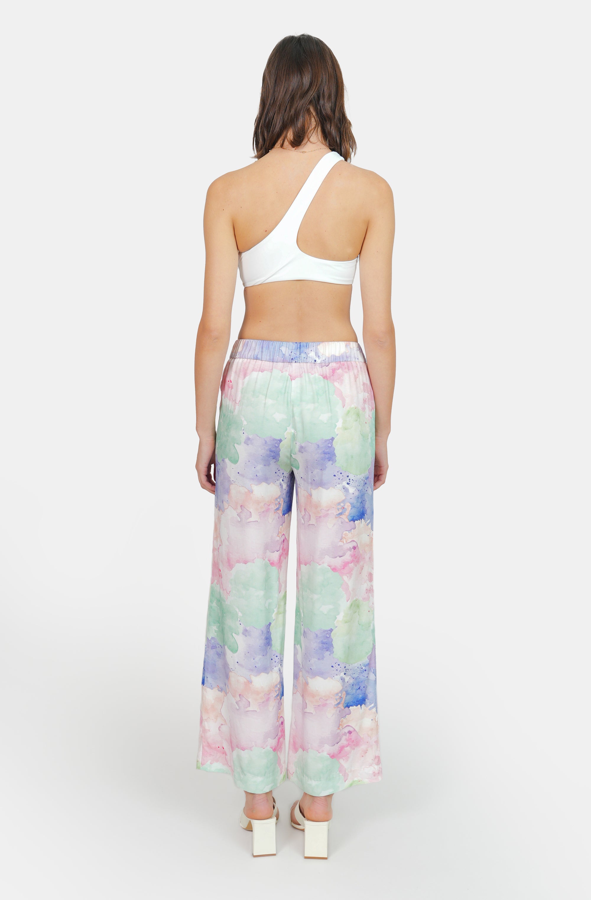 Pantalon imprimé Pastel B ROSA