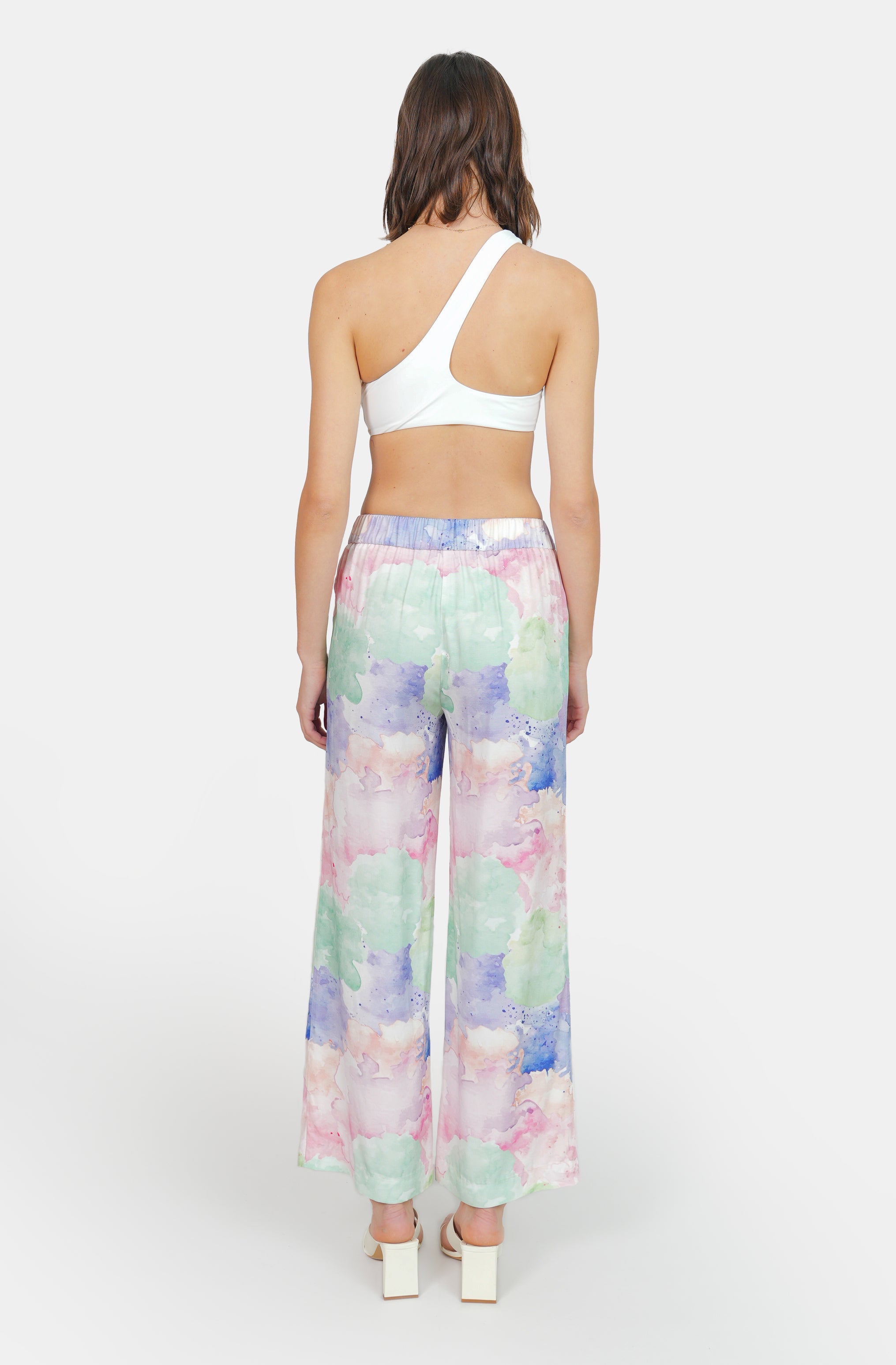 Pastel B ROSA printed pants
