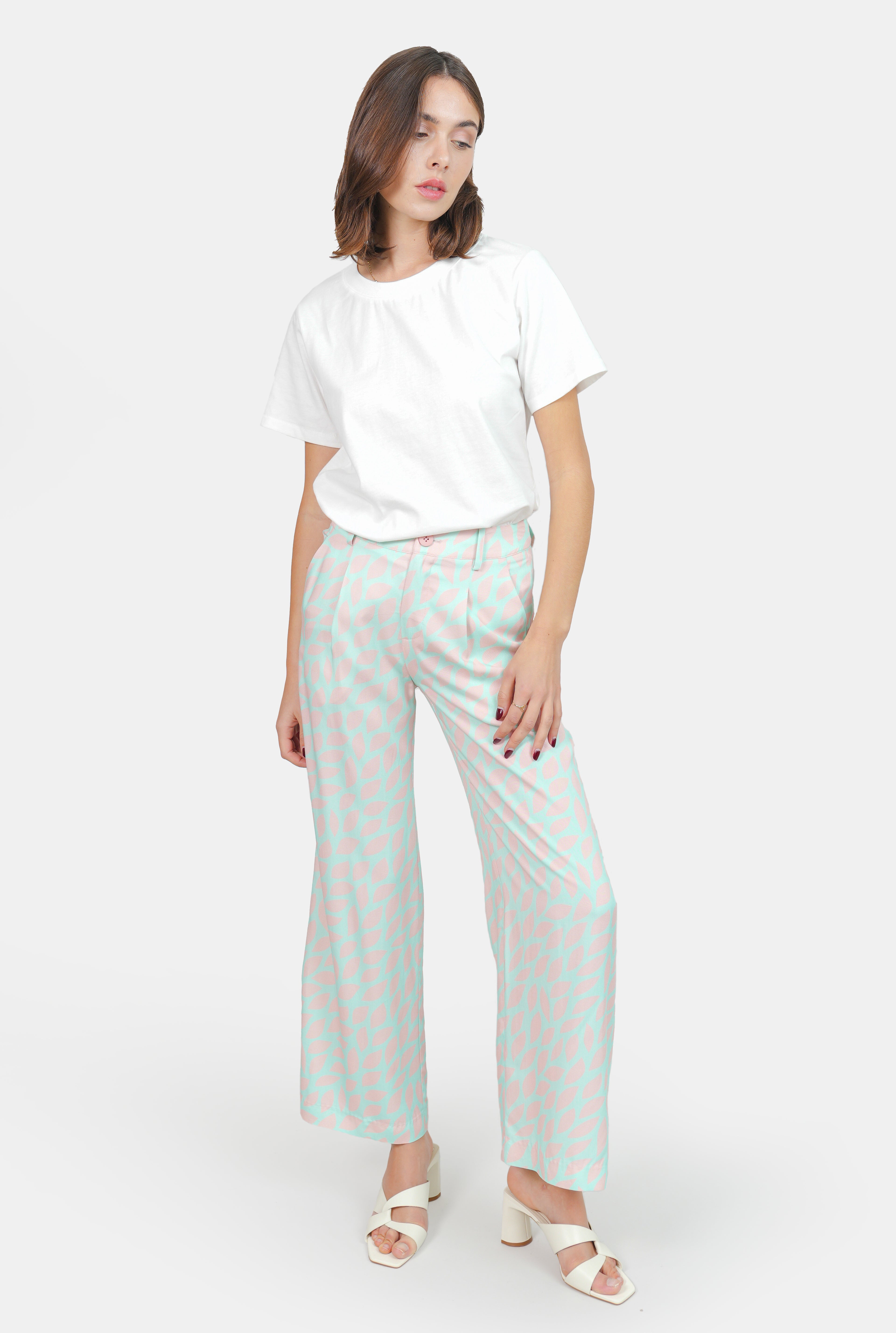 Pastel D RUBY printed pants