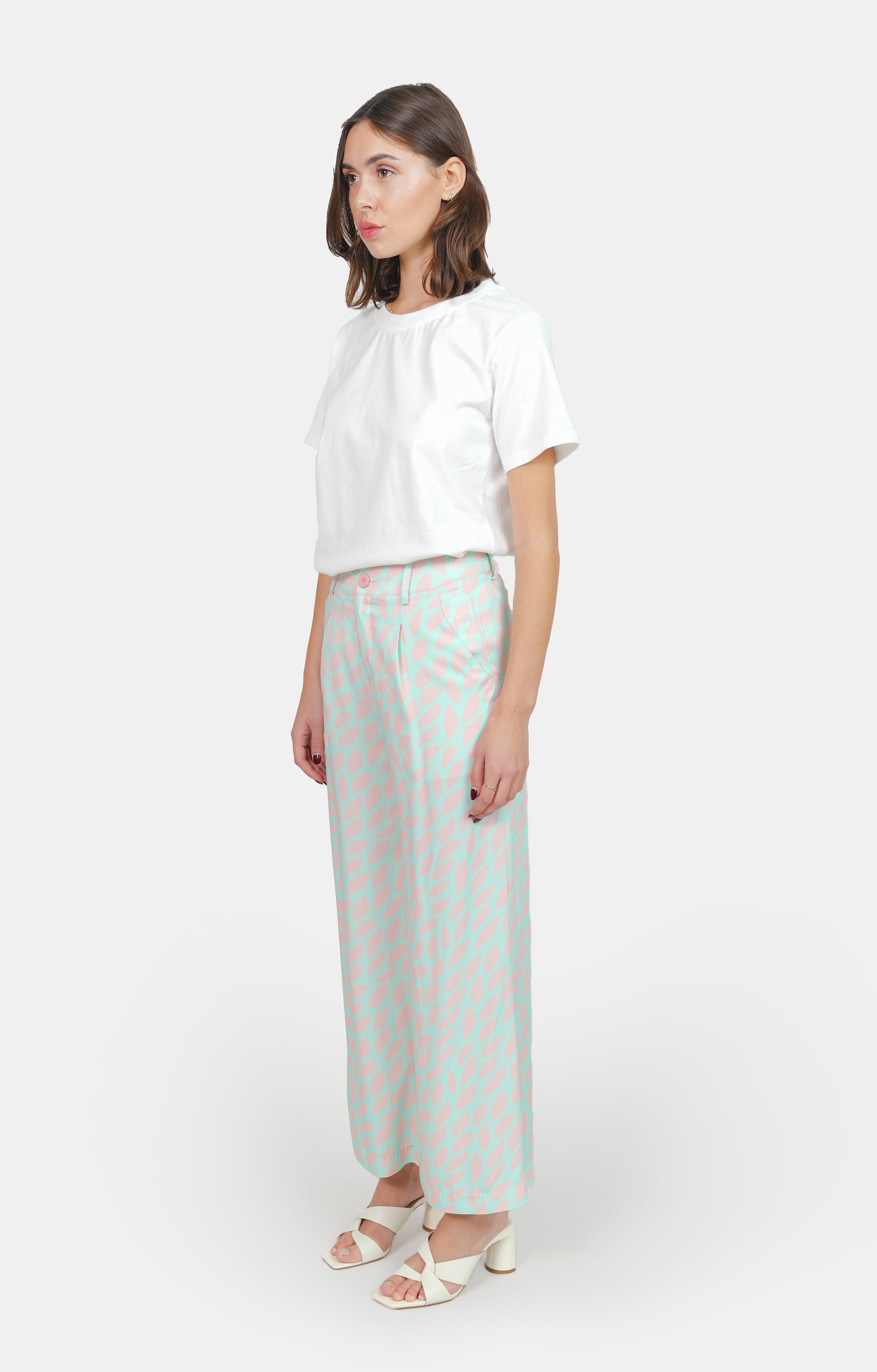 Pastel D RUBY printed pants