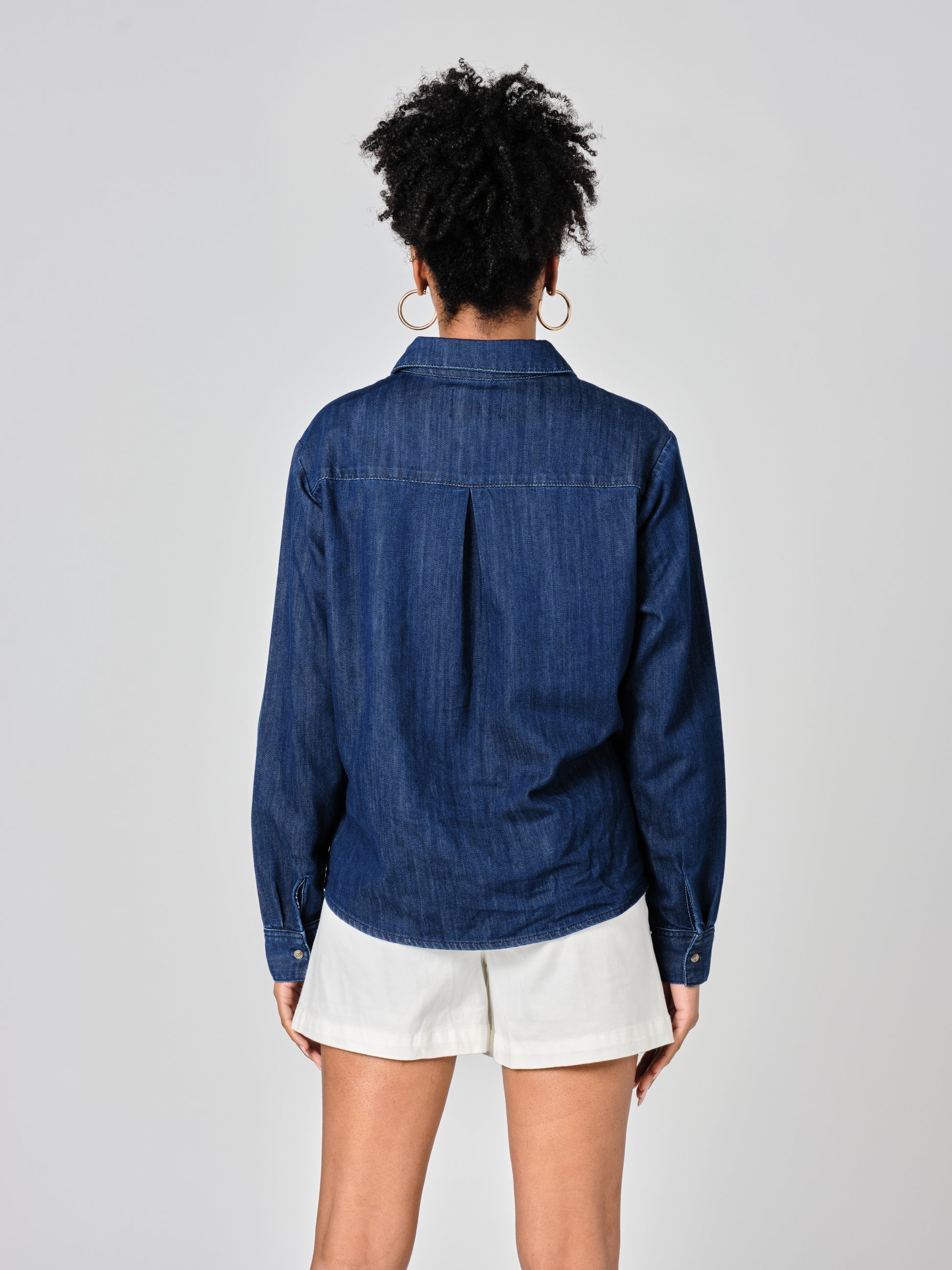 STACY Indigo Denim Shirt
