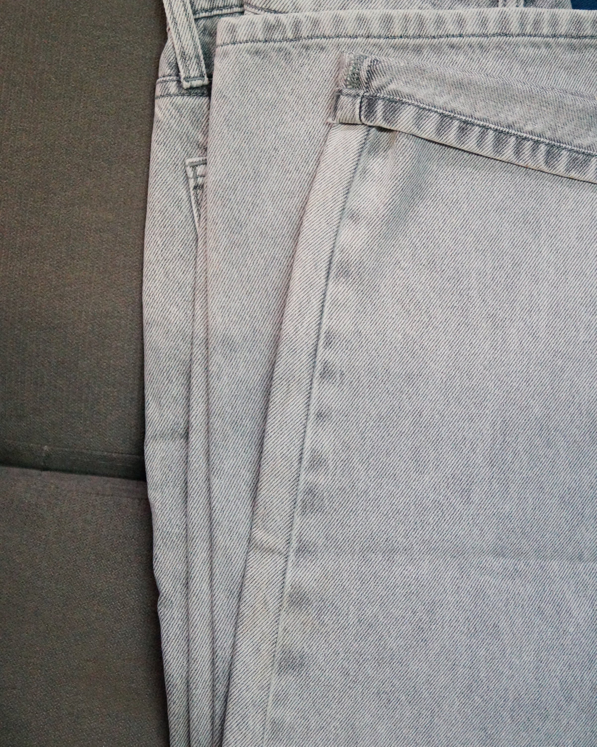 Jean baggy gris LENA XS - Seconde vie