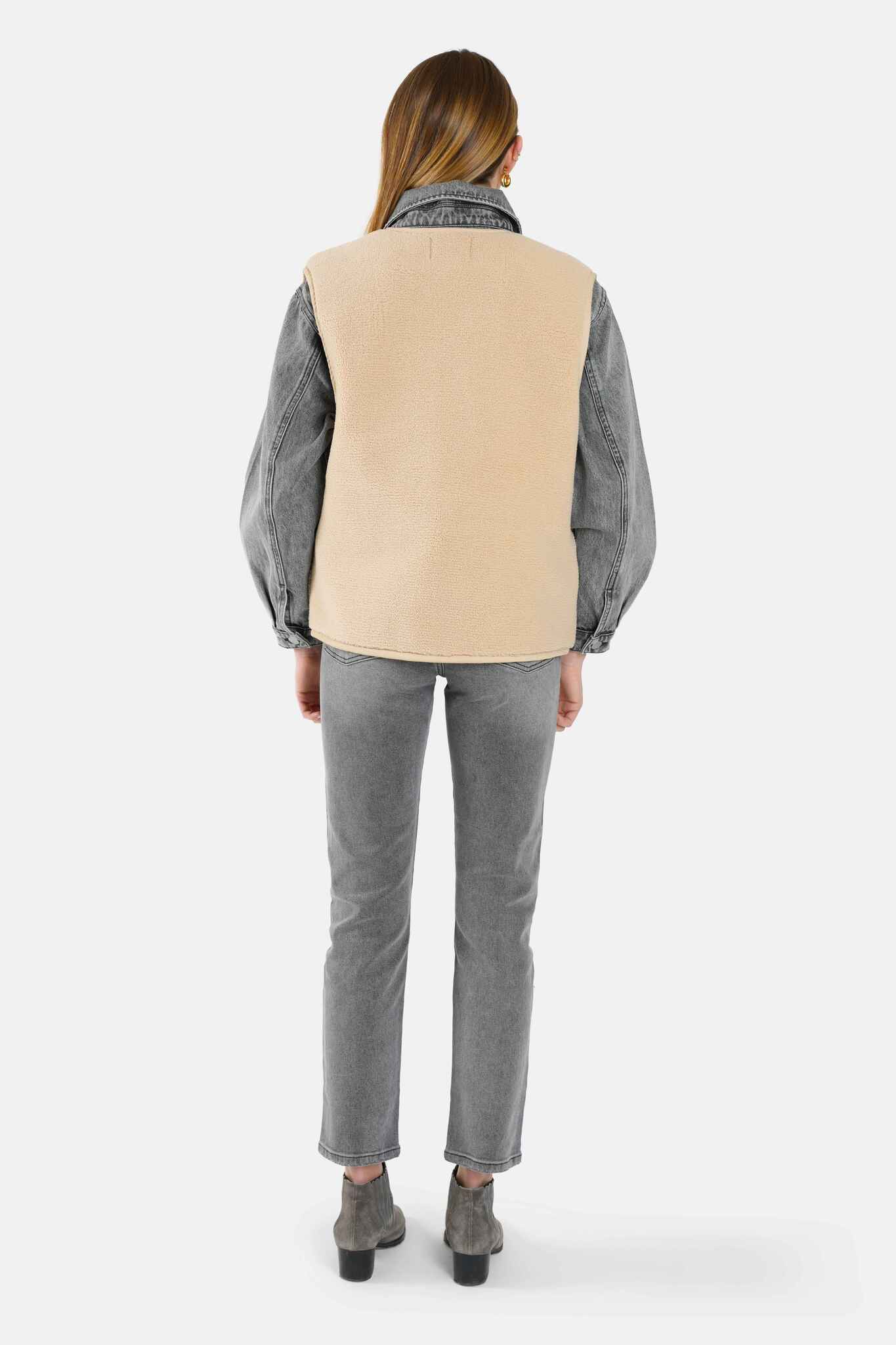 Veste sans manches VITA beige