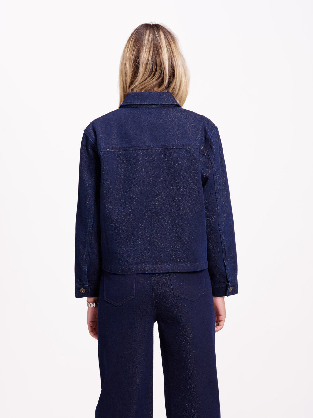 Veste en jean lurex VALSE