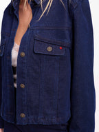 Veste en jean lurex VALSE