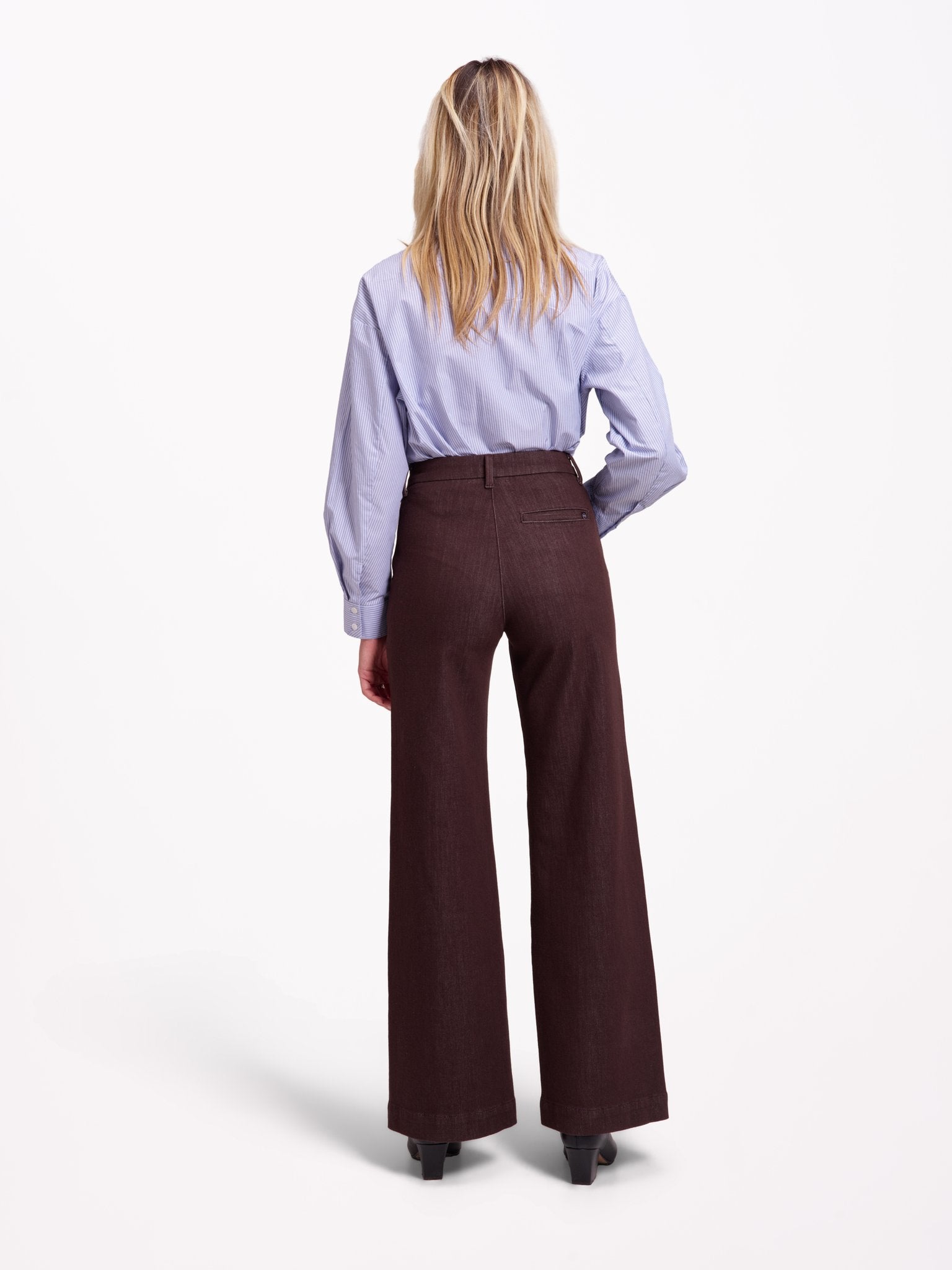 Jean évasé taille haute FRANCINE