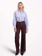 High-waisted flared jeans FRANCINE