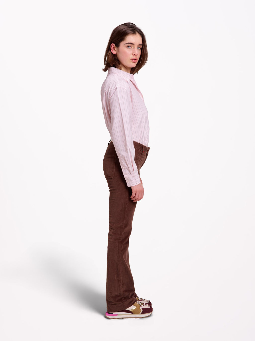 BELLA Corduroy Bootcut Trousers